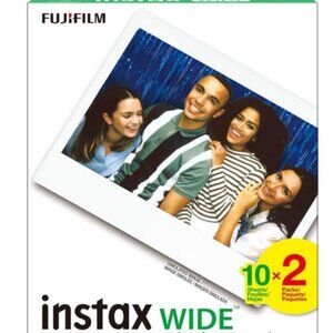 FujiFilm instax WIDE 10x2 packs